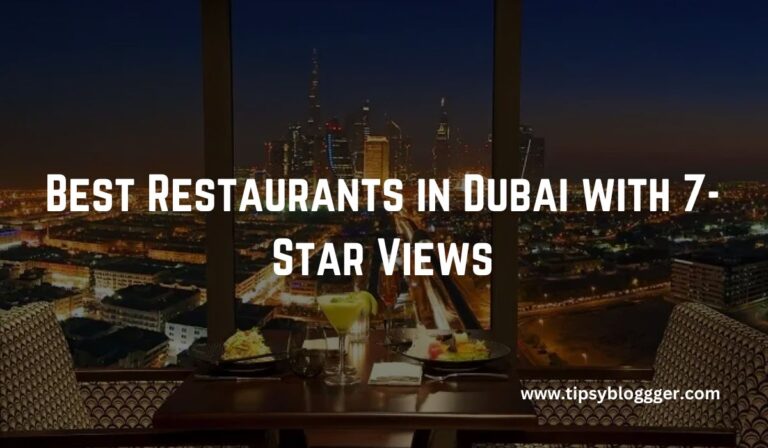 10 Best Restaurants in Dubai with 7-Star Views in 2023